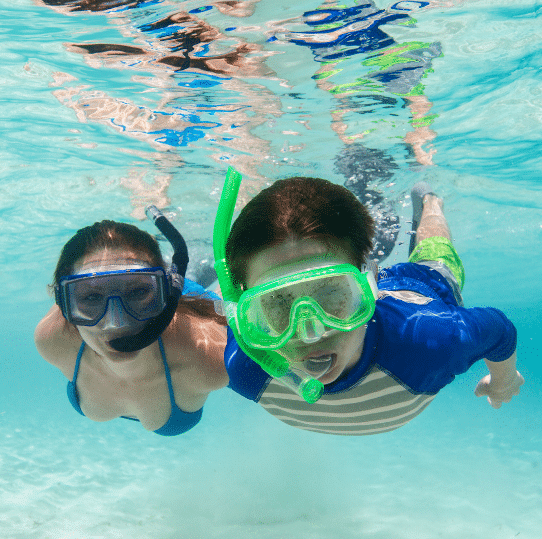 Swim and snorkel at Great Barrier Reef