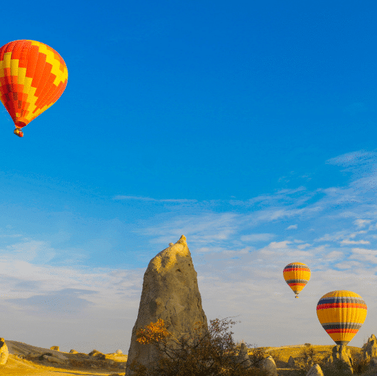 air balloon ride over Cradle Mountain-Lake St Clair National Park