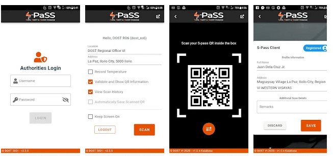 s pass ph online registration