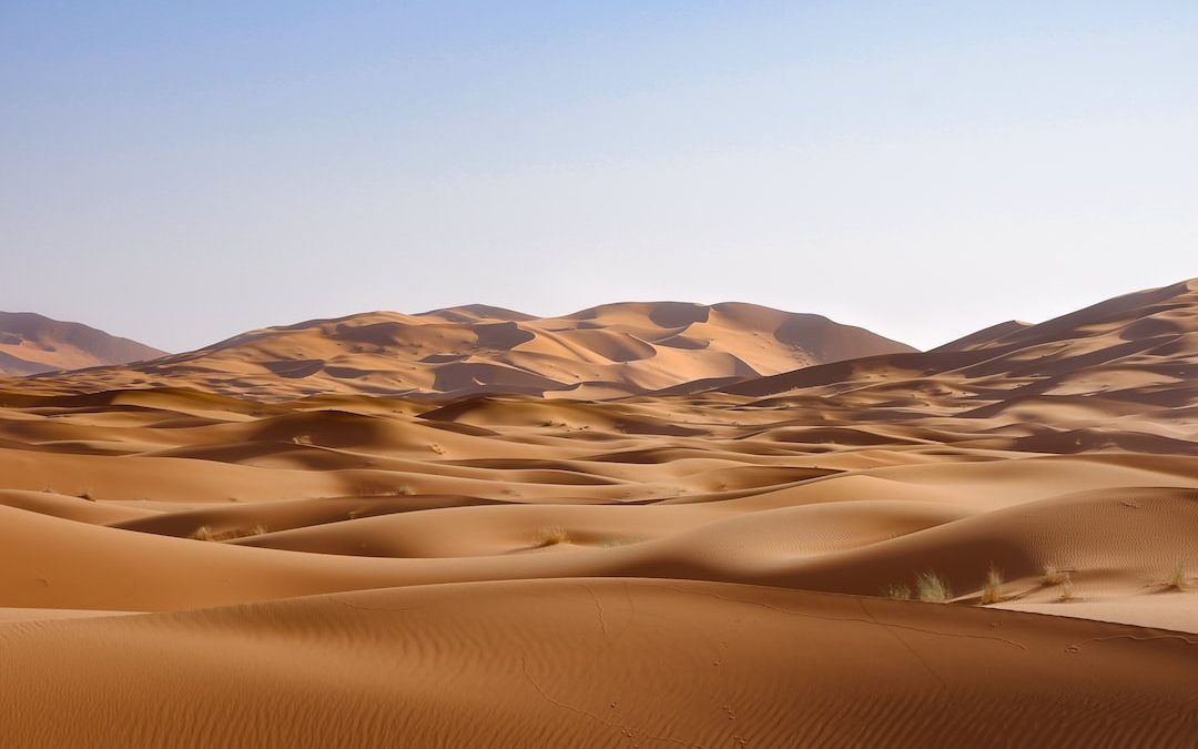 brown desert under blue sky during daytime
