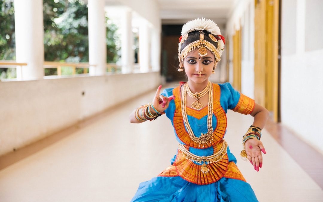 dancing woman on hallway at daytime