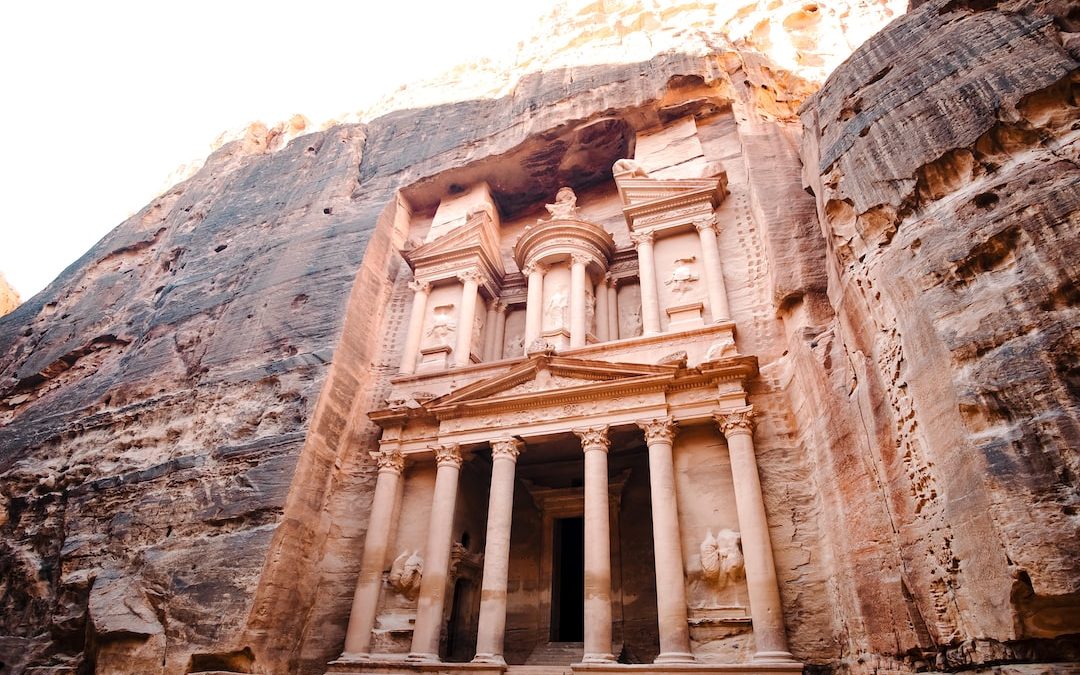 Petra Jordan during daytime