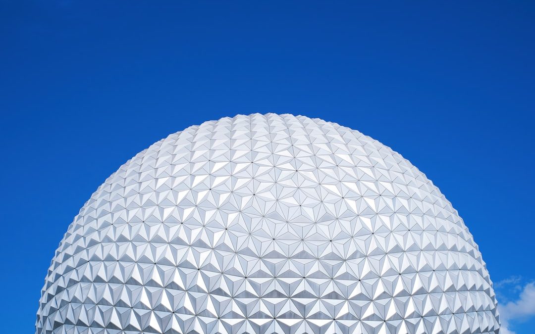 white round ball under blue sky during daytime