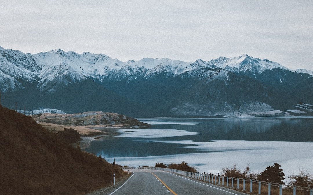 body of water by the island