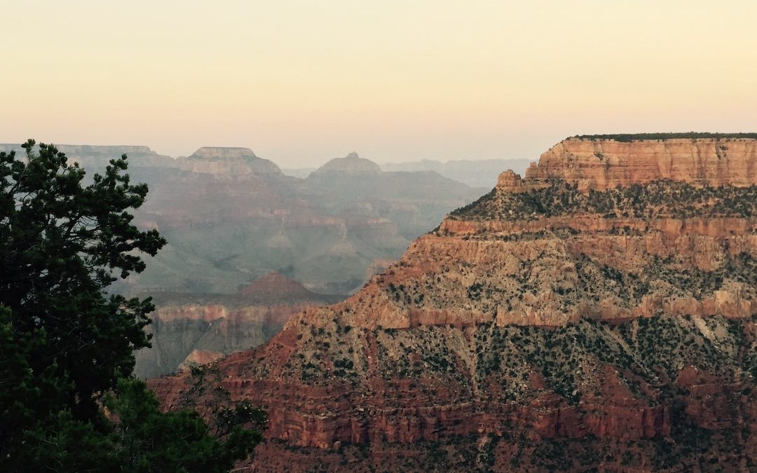 mountains and nears during day