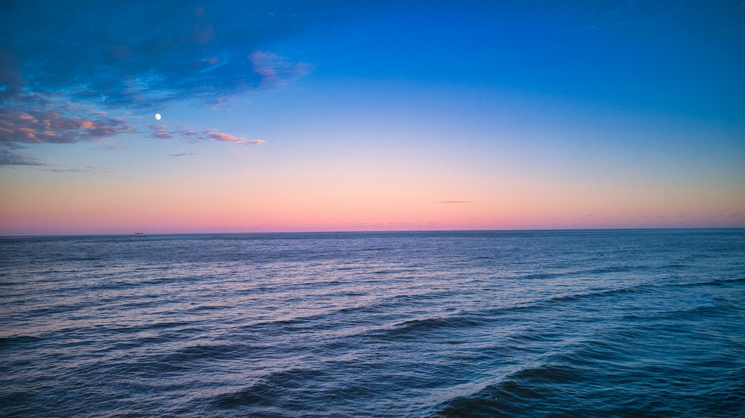 blue ocean scenery
