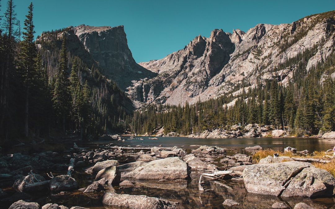 Dream Lake in Colorado photo