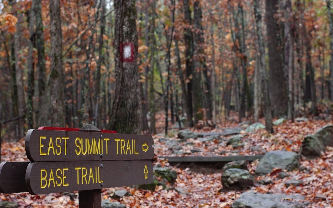 East Summit Trail signage