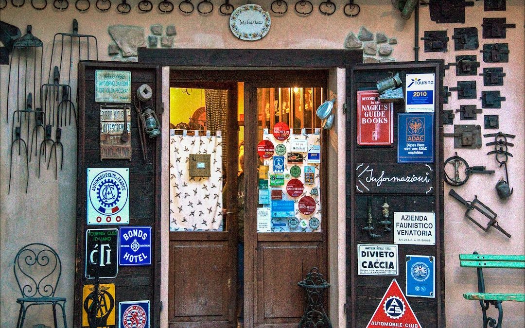 brown wooden door with glass