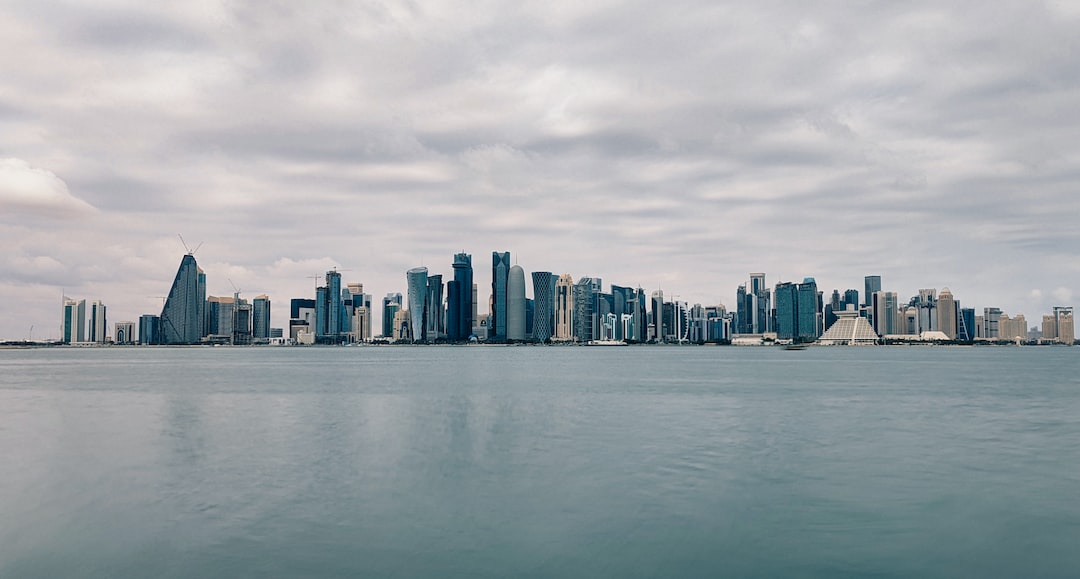 a view of a city from across the water