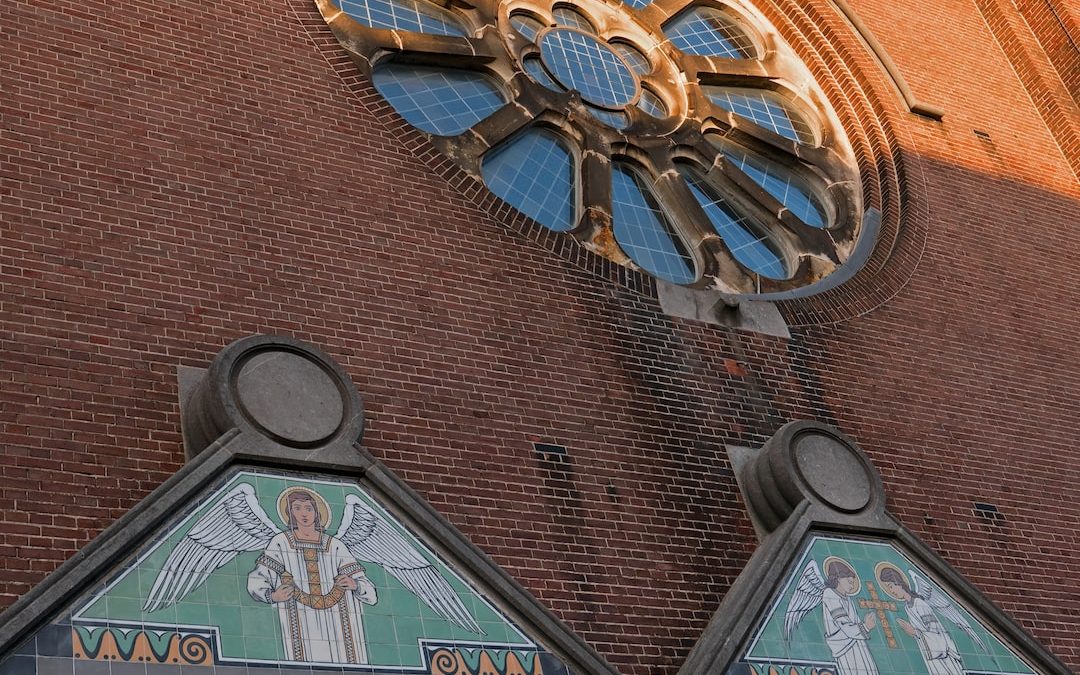 a large clock on the side of a building