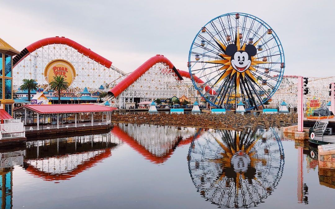 blue ferris wheel