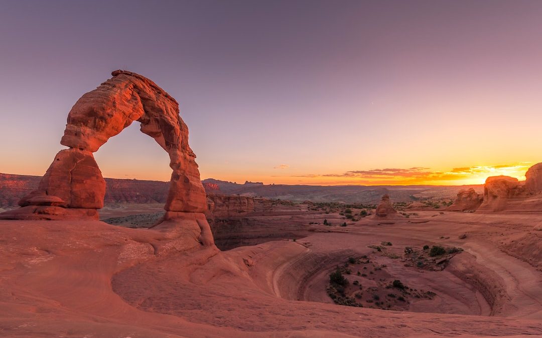 brown rock formation during daytime