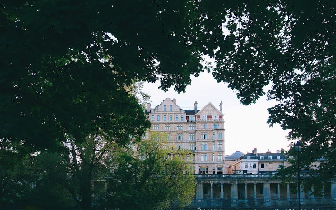 photo of beige buildings