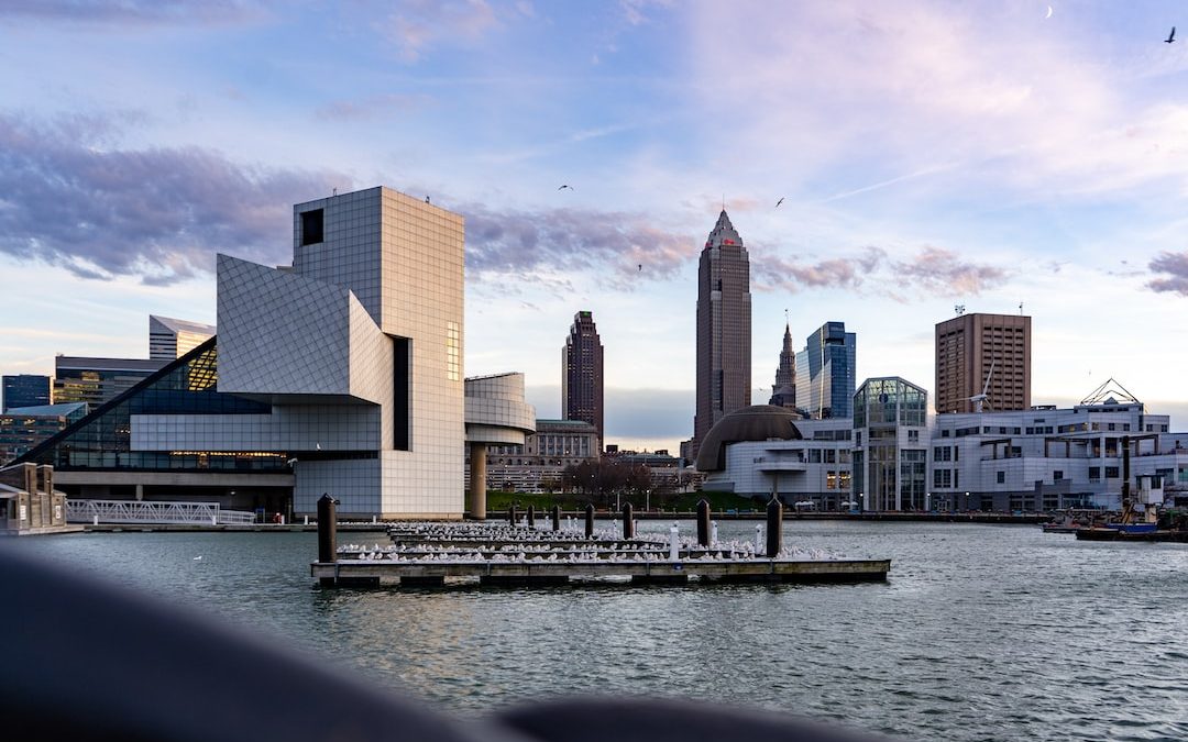 city skyline across body of water during daytime