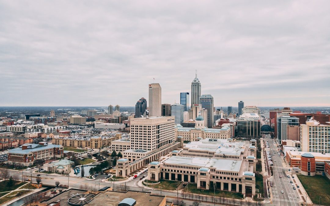 aerial view of city buildings during daytime