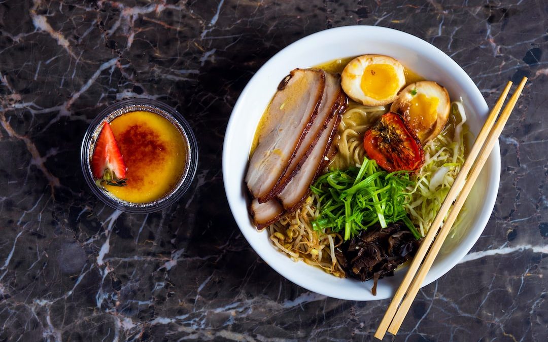 cooked food on white ceramic bowl