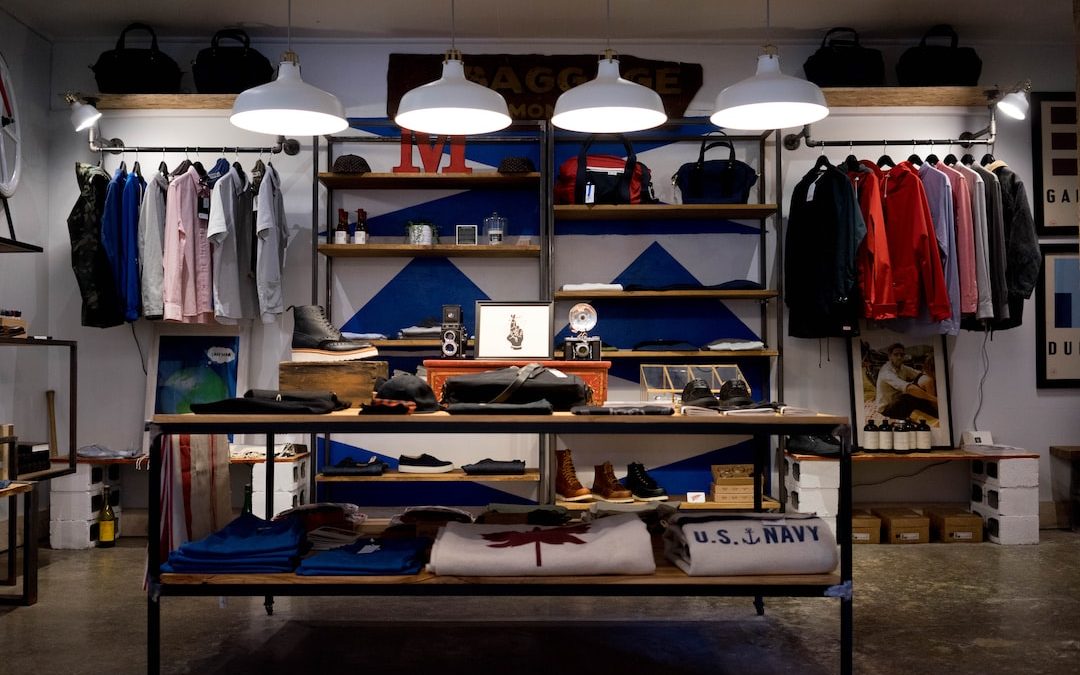 clothes store interior