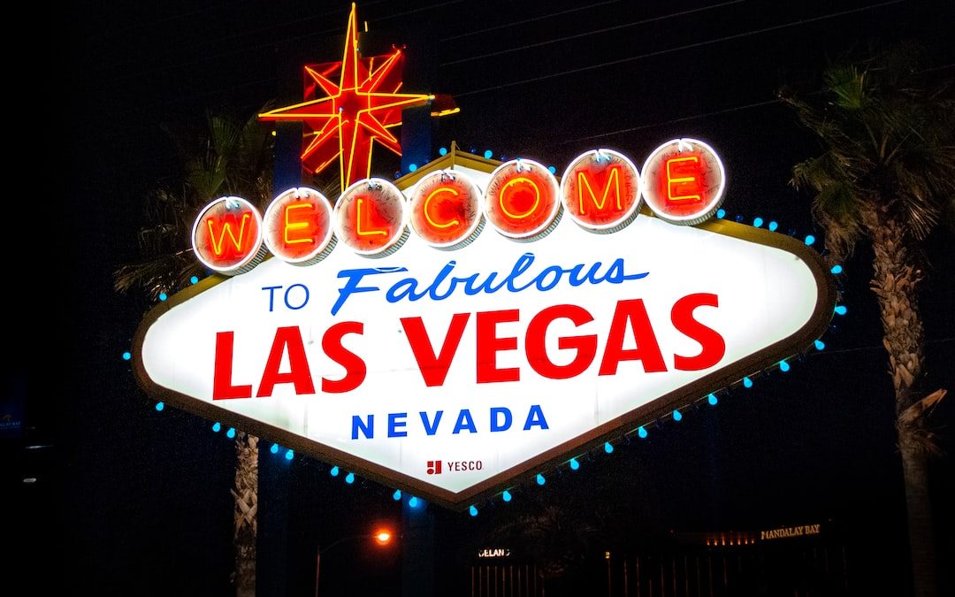 welcome to fabulous las vegas nevada signage