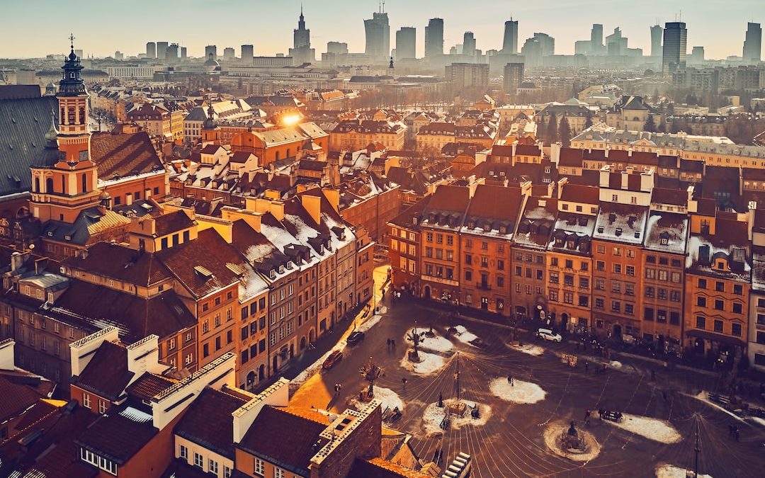 aerial view of city buildings during daytime